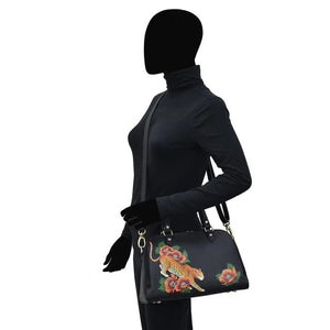 Anuschka printed leather handbag wide - Okotoks HC Pharmacy