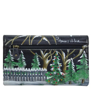 Anuschka printed leather wallet hippie holiday - Okotoks HC Pharmacy