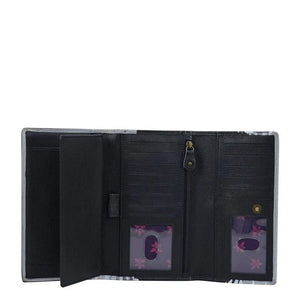 Anuschka printed leather wallet hippie holiday - Okotoks HC Pharmacy