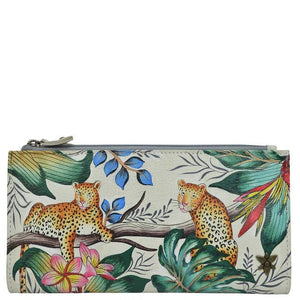 Anuschka printed leather wallet jungle queen - Okotoks HC Pharmacy