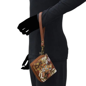 Anuschka printed leather wallet leopard - Okotoks HC Pharmacy