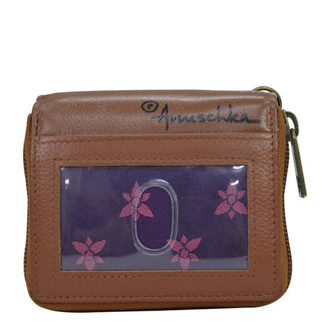 Anuschka printed leather wallet leopard - Okotoks HC Pharmacy