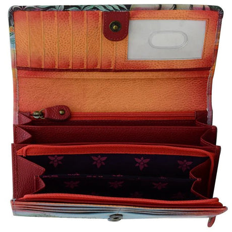 Anuschka printed leather wallet lighthouse - Okotoks HC Pharmacy