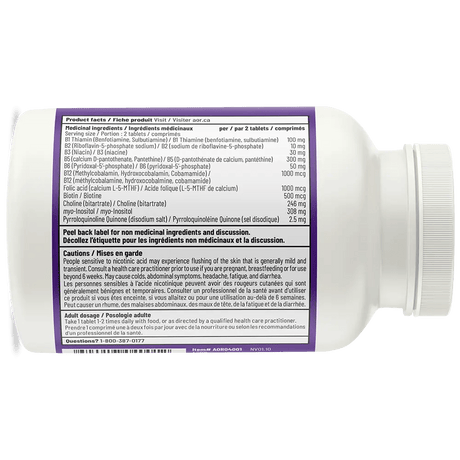 AOR Advanced B Complex Ultra 60 Tablets - Okotoks HC Pharmacy