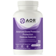 Bottle of AOR Advanced Bone Protection supplement on a white background - okotoks hc pharmacy