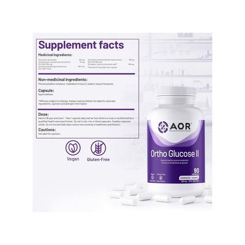 AOR Ortho Glucose II - 90 Capsules -okotoks hc pharmacy