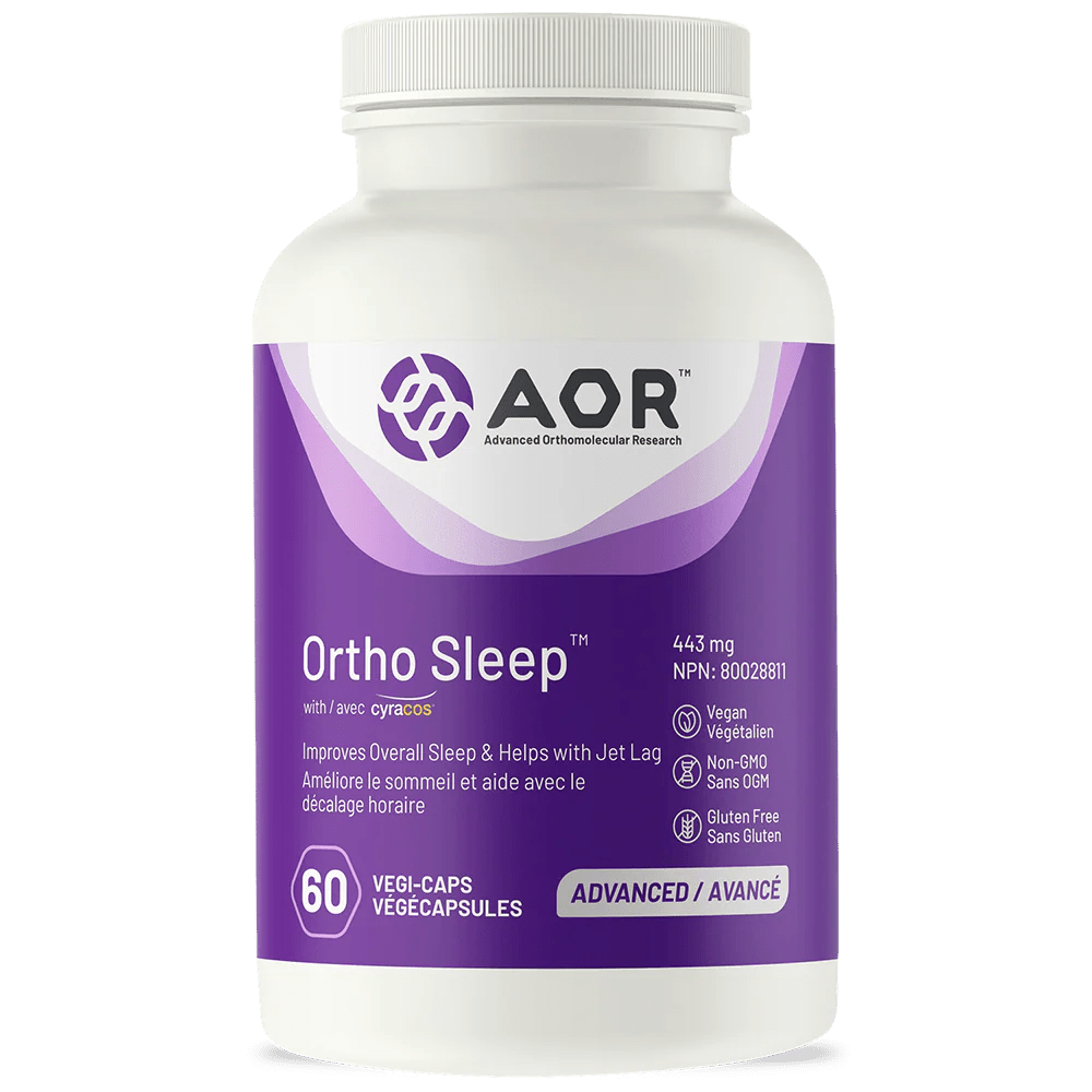 AOR Ortho Sleep supplement bottle on a white background - Okotoks HC Pharmacy