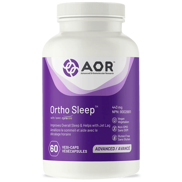 AOR Ortho Sleep supplement bottle on a white background - Okotoks HC Pharmacy