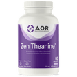 Bottle of AOR Zen Theanine supplement on a white background - okotoks hc pharmacy