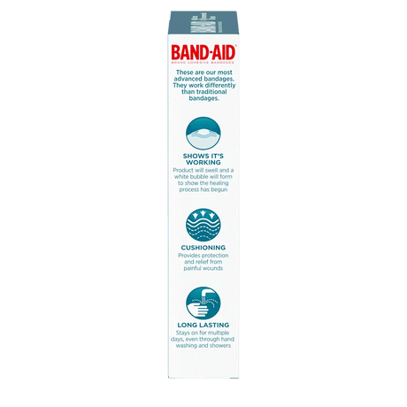 Band-Aid packaging on a white background - okotoks hc pharmacy