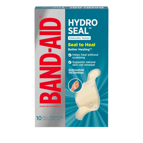 BAND-AID Hydro Seal packaging on a white background - okotoks hc pharmacy