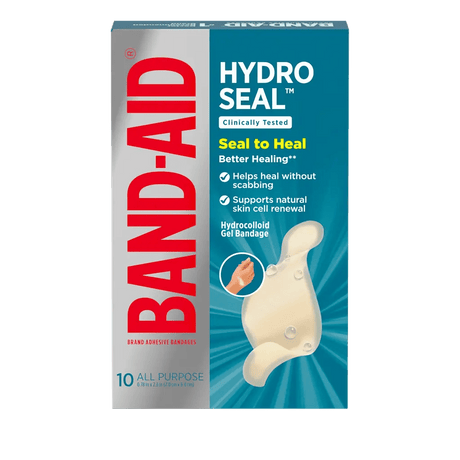 BAND-AID Hydro Seal packaging on a white background - okotoks hc pharmacy