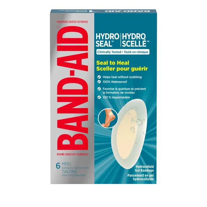 BAND-AID Hydro Seal packaging on a white background - okotoks hc pharmacy