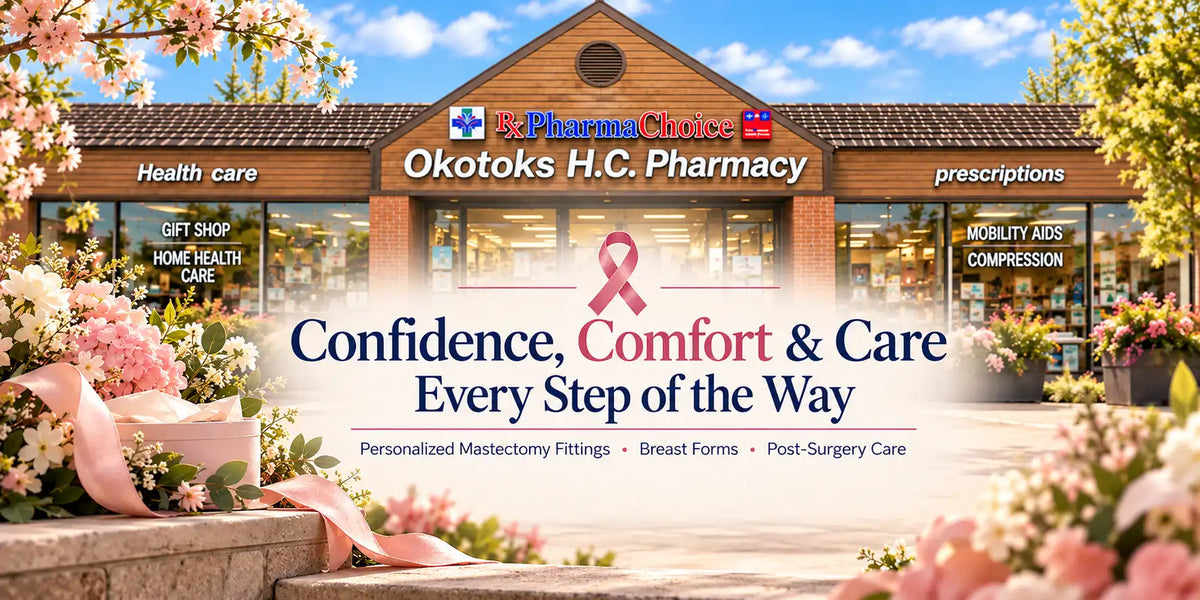 Promotional storefront graphic for Okotoks H.C.