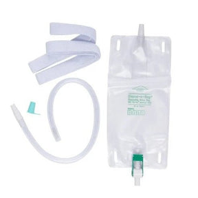 Bard DISPOZ-a-BAG® Leg Bag with Anti-Reflux Valve, 18" Extension Tube & Fabric Straps - okotoks hc pharmacy