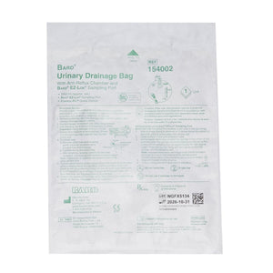 Bard Urinary Drainage Bag packaging with text and branding on a white background - okotoks hc pharmacy