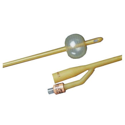 Bardex® 2- Way Tiemann Lubricath Olive Coude Tip Foley Catheter - okotoks hc pharmacy