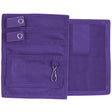 Purple organizer with multiple pockets on a white background - okotoks hc pharmacy
