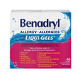 Benadryl Allergy Liqui-Gels Capsules - okotoks hc pharmacy