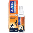Betadine antiseptic spray bottle and packaging on a white background - okotoks hc pharmacy