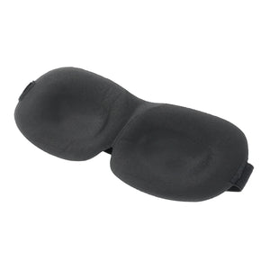 Black sleep mask on a white background - okotoks hc pharmacy
