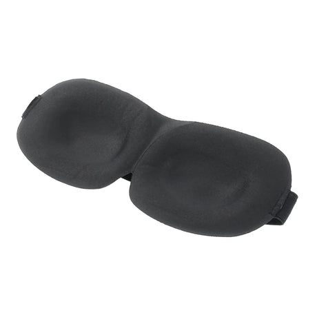 Black sleep mask on a white background - okotoks hc pharmacy