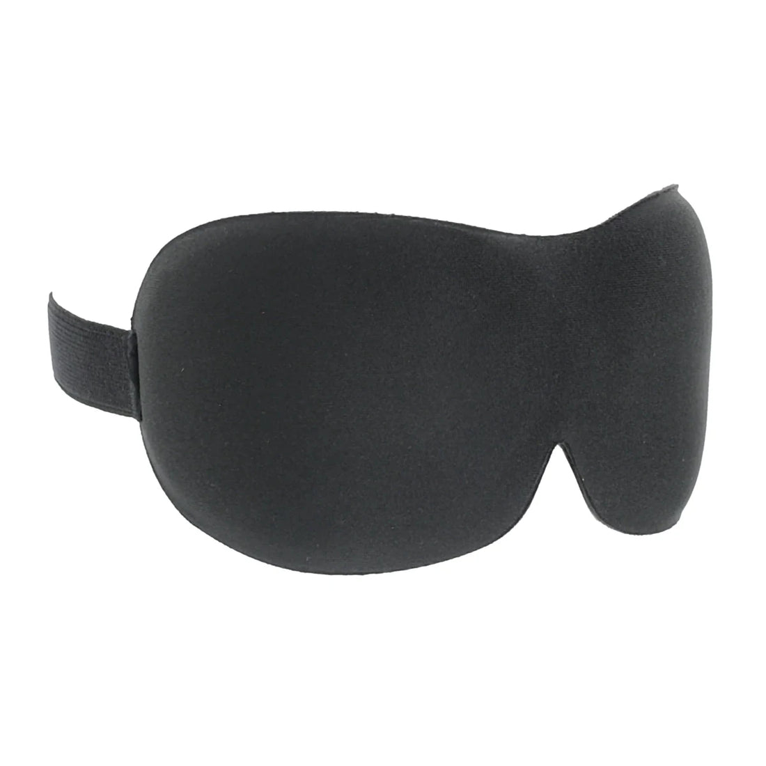 Black sleep mask on a white background - okotoks hc pharmacy