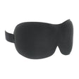 Black sleep mask on a white background - okotoks hc pharmacy