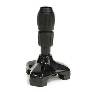 Black adjustable stand on a white background - okotoks hc pharmacy