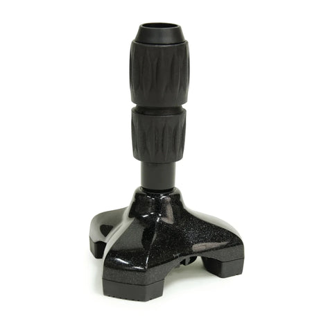 Black adjustable stand on a white background - okotoks hc pharmacy