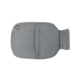 Gray hot water bottle with a visible brand logo on a white background - okotoks hc pharmacy