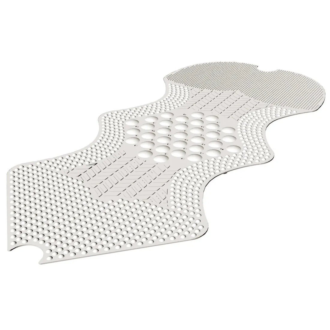 White rubber mat with textured surface on a white background - okotoks hc pharmacy