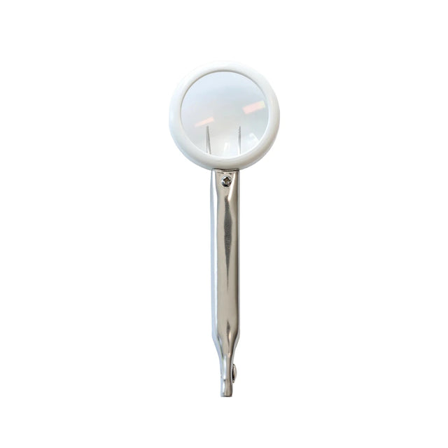 tweezers with magnifier on a white background - okotoks hc pharmacy