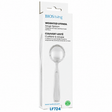 Stainless steel spoon with a visible brand logo on a white background - okotoks hc pharmacy