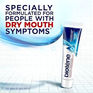 Biotène Dry Mouth Fluoride Toothpaste Fresh Mint Original - okotoks hc pharmacy
