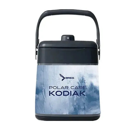 Polar Care Kodiak cooler with blue and white design on a white background - okotoks hc pharmacy