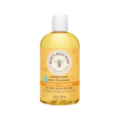 Burt's Bees Baby Bubble Bath bottle on a white background - okotoks hc pharmacy