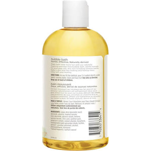 Bottle of bubble bath with label and ingredients list on a white background - okotoks hc pharmacy