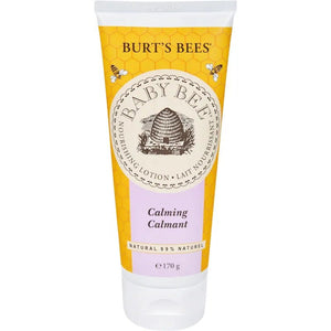 Burt's Bees Baby Bee Calming lotion tube on a white background - okotoks hc pharmacy