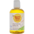 Burt's Bees Baby nourishing baby oil bottle with apricot oil on a white background - okotoks hc pharmacy