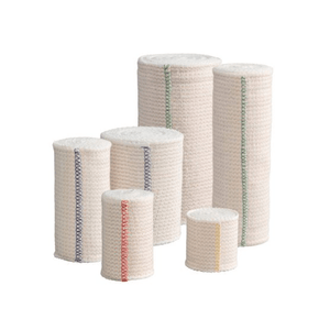 Set of cylindrical bandages with colorful stitching on a white background - okotoks hc pharmacy