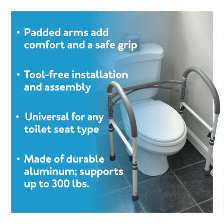 Carex Health Bathroom Safety Rail - okotoks hc pharmacy