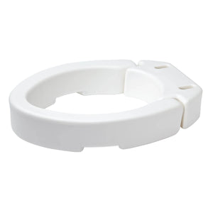 White toilet seat on a white background - okotoks hc pharmacy