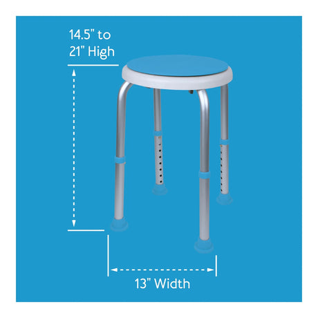 Carex Swivel Shower Stool - okotoks hc pharmacy