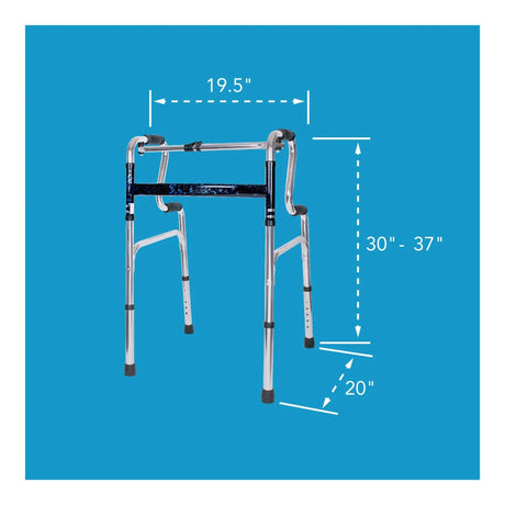 Carex Uplift Folding Walker - okotoks hc pharmacy