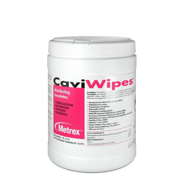 CaviWipes Disinfecting Wipes 160/Tub