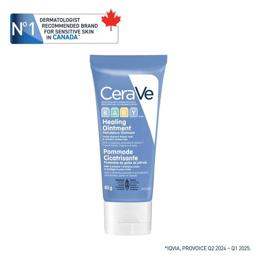 CeraVe Baby Healing Ointment tube on a white background - okotoks hc pharmacy