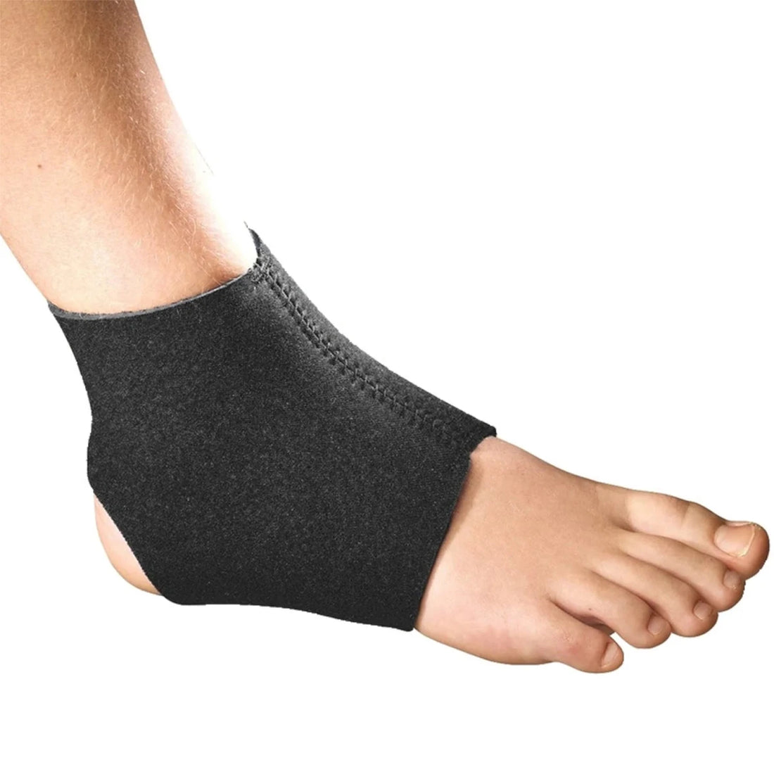 Champion KidsLine Neoprene Slip-On Ankle Support - Black, 0317 - okotoks hc pharmacy