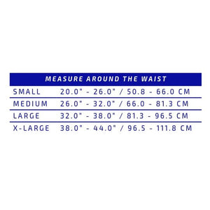 Champion Sports Support C-81 size chart - okotoks hc pharmacy