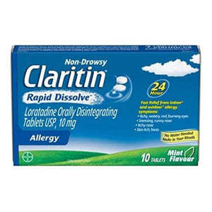Claritin Rapid Dissolve 24HR Tablets 10mg 10 - #shop_name